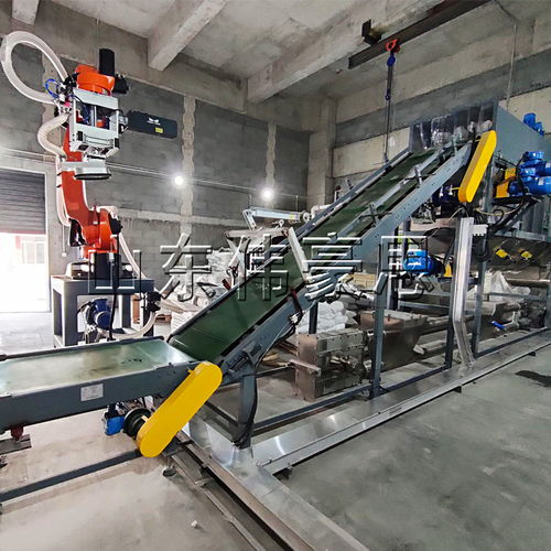 25kg袋料全自動拆包機 堿粉全自動破袋機械手